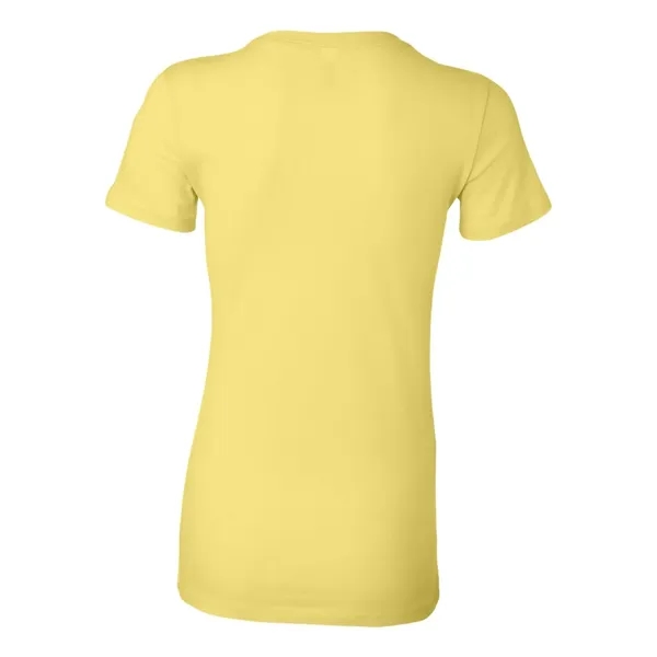 Women's cotton t-shirt with longer length body and shoulder taping. Blank... from ASI 84358 S&S Activewear