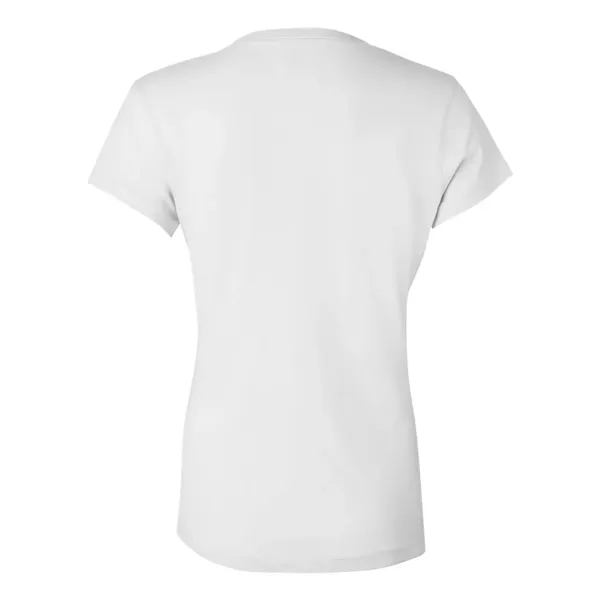 Women's short sleeve v-neck jersey t-shirt. Blank product.... from ASI 84358 S&S Activewear