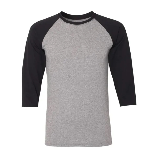 Polyester / cotton / rayon raglan T-shirt with advanced moisture-management properties.... from ASI 84358 S&S Activewear