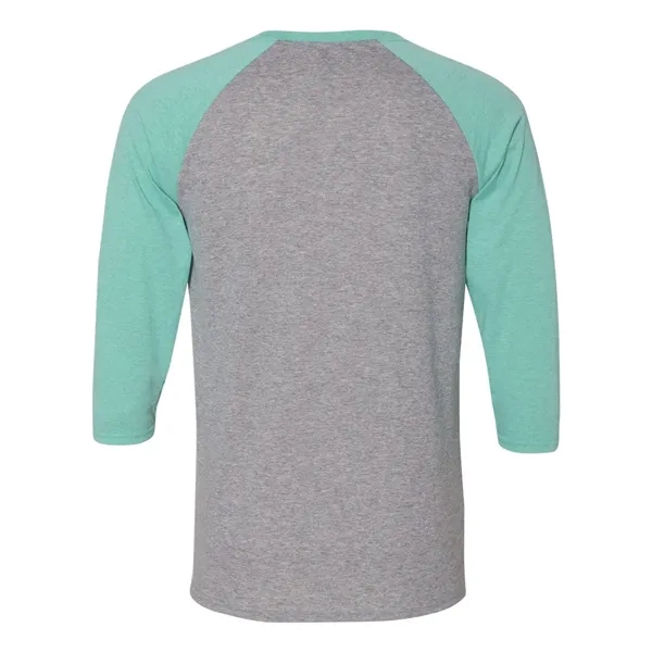 Polyester / cotton / rayon raglan T-shirt with advanced moisture-management properties.... from ASI 84358 S&S Activewear