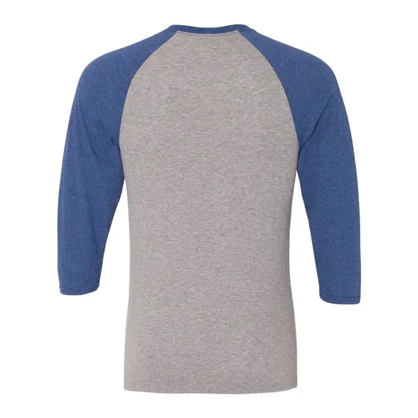 Polyester / cotton / rayon raglan T-shirt with advanced moisture-management properties.... from ASI 84358 S&S Activewear