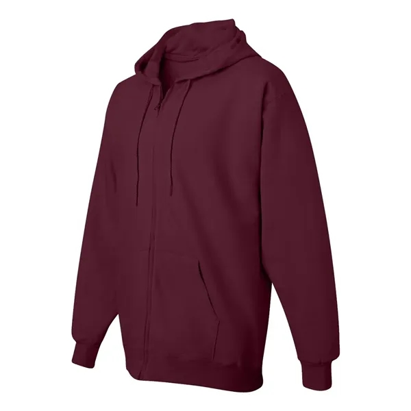 Full-zip hooded sweatshirt made of cotton/polyester fleece and low-pill, high-stitch density... from ASI 84358 S&S Activewear