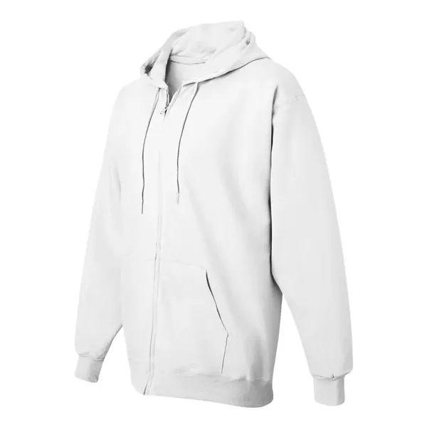 Full-zip hooded sweatshirt made of cotton/polyester fleece and low-pill, high-stitch density... from ASI 84358 S&S Activewear
