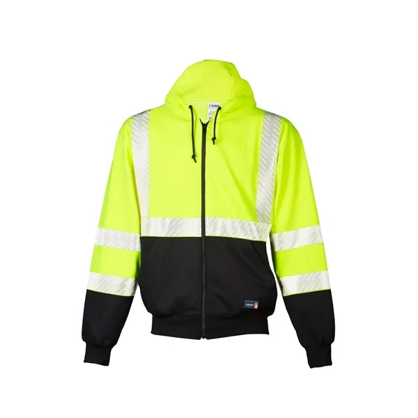 Kishigo FR Full-Zip Hooded Sweatshirt... from ASI 84358 S&S Activewear