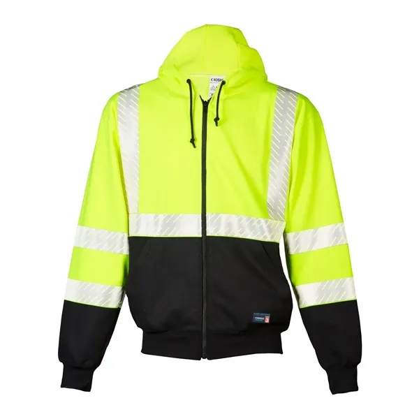 Kishigo FR Full-Zip Hooded Sweatshirt... from ASI 84358 S&S Activewear