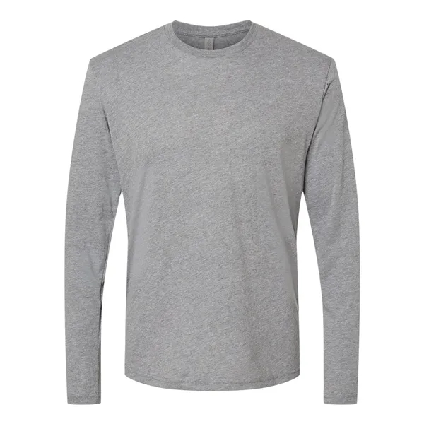 Triblend long sleeve crew with a 1x1 baby rib collar and... from ASI 84358 S&S Activewear
