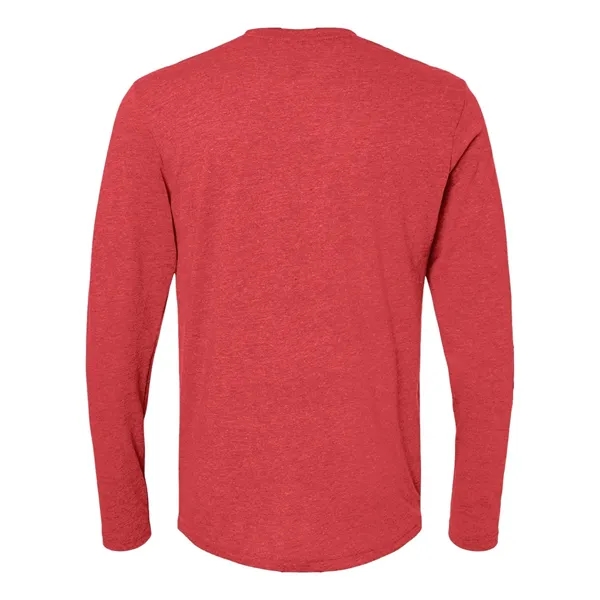 Triblend long sleeve crew with a 1x1 baby rib collar and... from ASI 84358 S&S Activewear