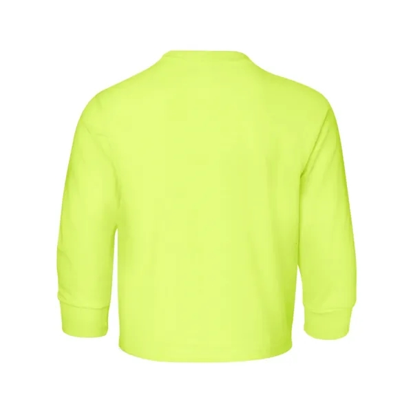 Youth long sleeve shirt with moisture wicking and double-stitched finishes.... from ASI 84358 S&S Activewear