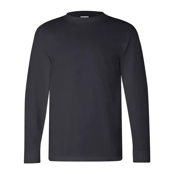 Adult pre-shrunk 100% cotton USA made long sleeve t-shirt. Blank product.... from ASI 84358 S&S Activewear