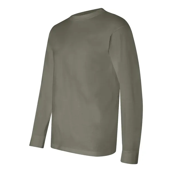 Adult pre-shrunk 100% cotton USA made long sleeve t-shirt. Blank product.... from ASI 84358 S&S Activewear