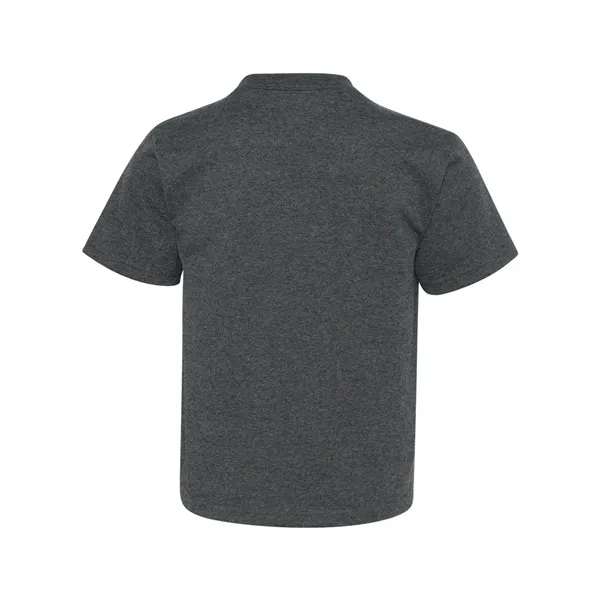 Youth 5.6 oz., 50% cotton / 50% polyester t-shirt. Blank product.... from ASI 84358 S&S Activewear