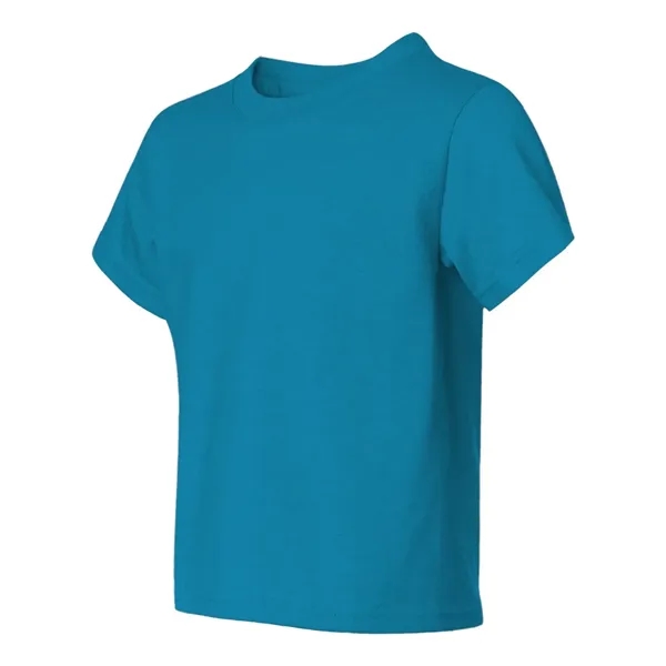 Youth 5.6 oz., 50% cotton / 50% polyester t-shirt. Blank product.... from ASI 84358 S&S Activewear