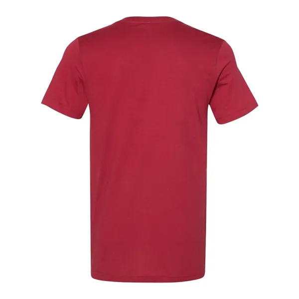 Adult short sleeve v-neck t-shirt with hemmed sleeves. Blank product.... from ASI 84358 S&S Activewear
