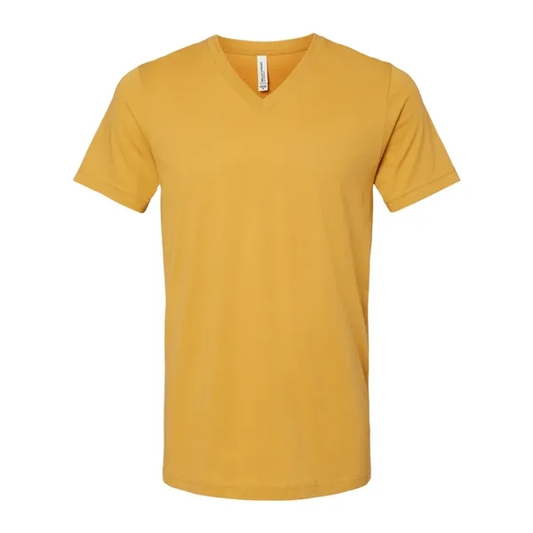 Adult short sleeve v-neck t-shirt with hemmed sleeves. Blank product.... from ASI 84358 S&S Activewear