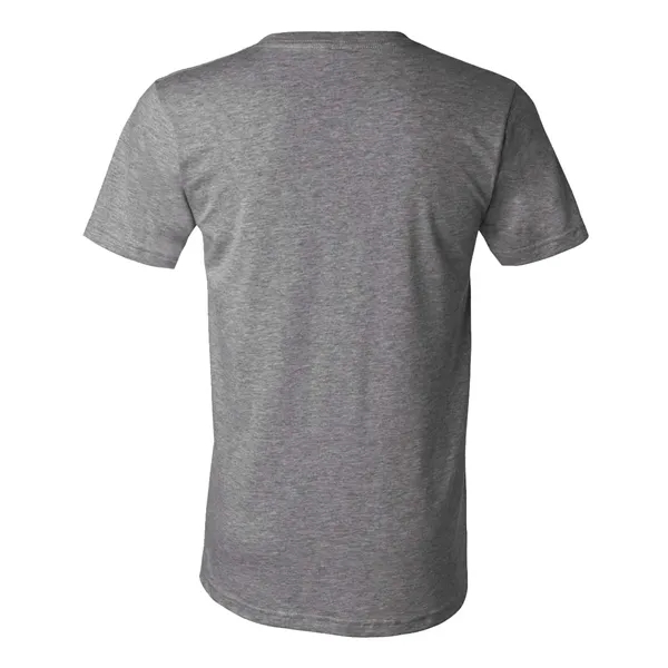 BELLA + CANVAS Unisex Heather CVC V-Neck Tee... from ASI 84358 S&S Activewear