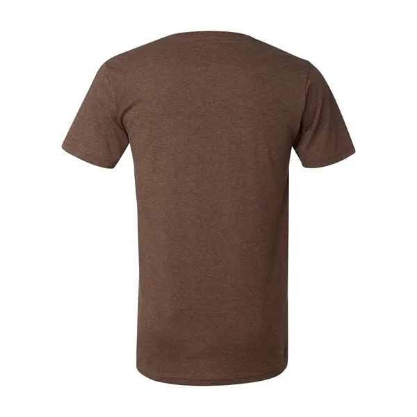 BELLA + CANVAS Unisex Heather CVC V-Neck Tee... from ASI 84358 S&S Activewear
