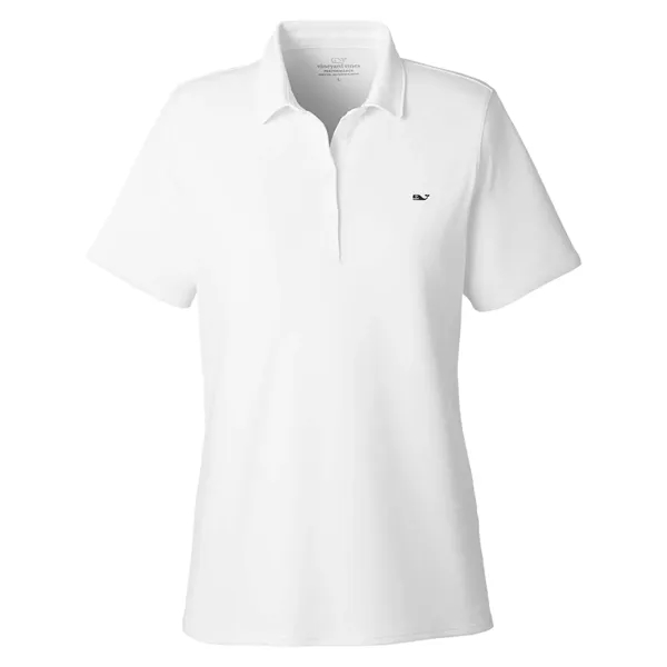 Vineyard Vines Women's Edgartown Pique Polo... from ASI 84358 S&S Activewear