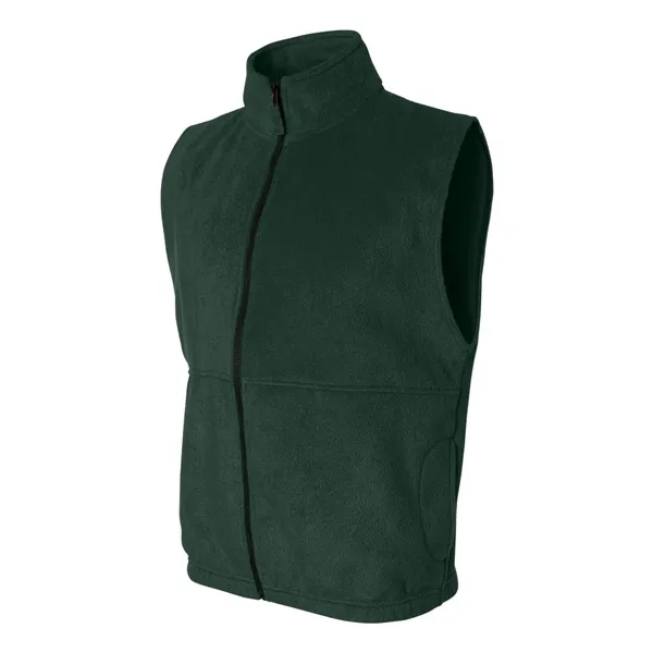8.5 oz. 100% polyester, full zip fleece vest. Blank product.... from ASI 84358 S&S Activewear