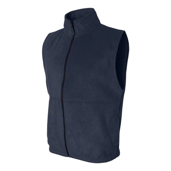 8.5 oz. 100% polyester, full zip fleece vest. Blank product.... from ASI 84358 S&S Activewear