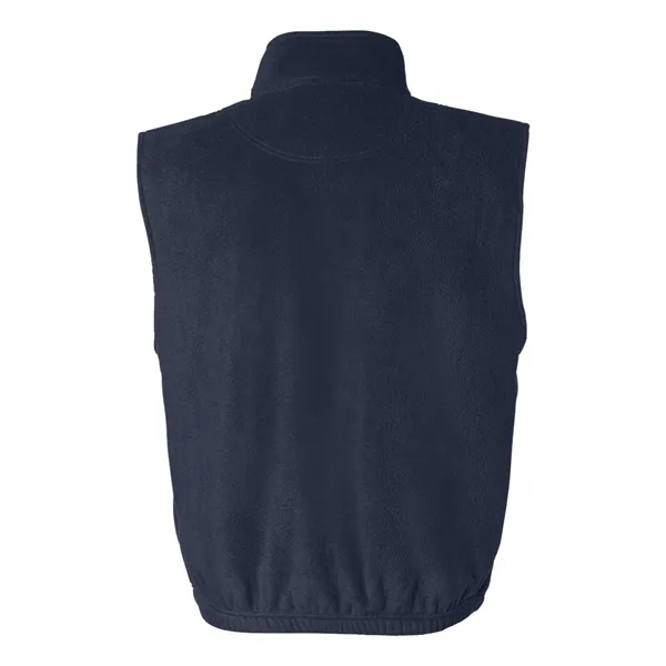 8.5 oz. 100% polyester, full zip fleece vest. Blank product.... from ASI 84358 S&S Activewear