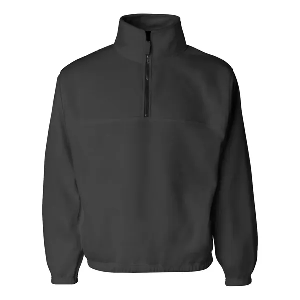 Polyester 1/4 zip fleece pullover. Blank product.... from ASI 84358 S&S Activewear