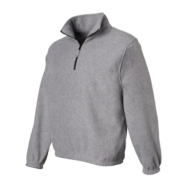 Polyester 1/4 zip fleece pullover. Blank product.... from ASI 84358 S&S Activewear
