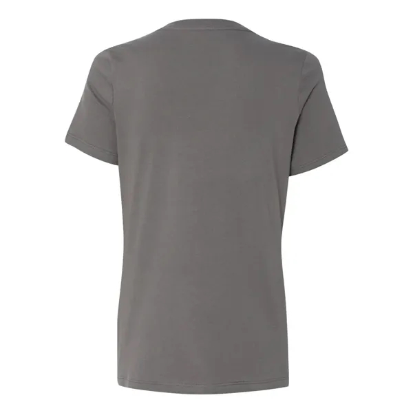 V-neck t-shirt with flattering true women's fit. Blank product.... from ASI 84358 S&S Activewear