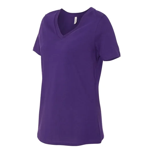 V-neck t-shirt with flattering true women's fit. Blank product.... from ASI 84358 S&S Activewear
