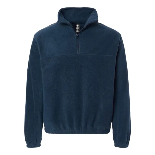 Burnside Polar Fleece Quarter-Zip Pullover... from ASI 84358 S&S Activewear