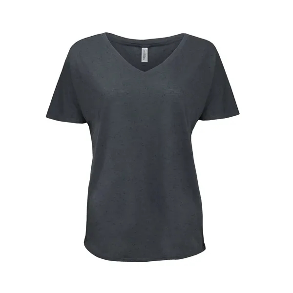 Threadfast Apparel Women's Tri-Blend Fleck V-Neck T-Shirt... from ASI 84358 S&S Activewear