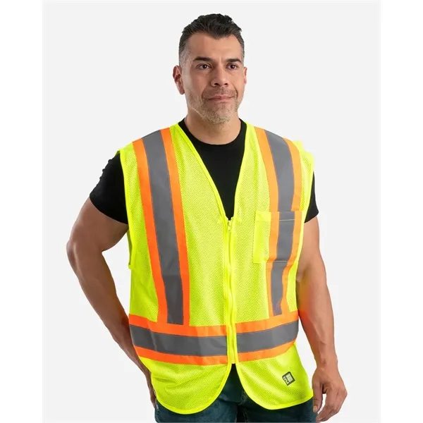 Berne Apparel Hi-Vis Class 2 Multi-Color Vest... from ASI 84358 S&S Activewear