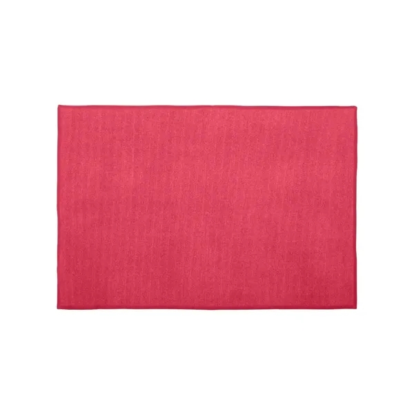 58" x 84" blanket made of a special blend of 52/48... from ASI 84358 S&S Activewear