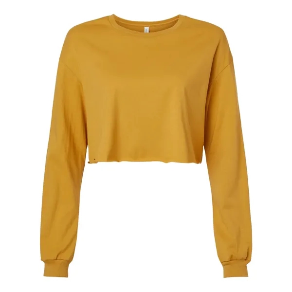 Bella+Canvas Fast Fashion Women's Cropped Long Sleeve Tee... from ASI 84358 S&S Activewear