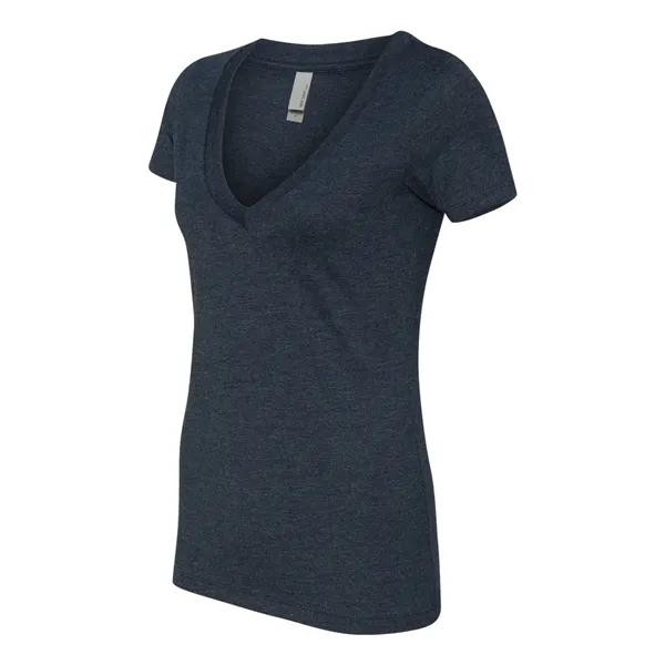 Women's CVC Deep V-Neck T-Shirt, blank.... from ASI 84358 S&S Activewear