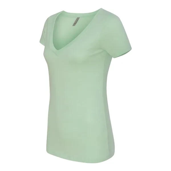 Women's CVC Deep V-Neck T-Shirt, blank.... from ASI 84358 S&S Activewear