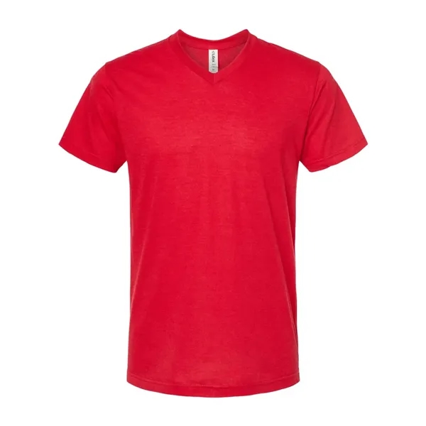 Tultex Unisex Poly-Rich V-Neck T-Shirt... from ASI 84358 S&S Activewear