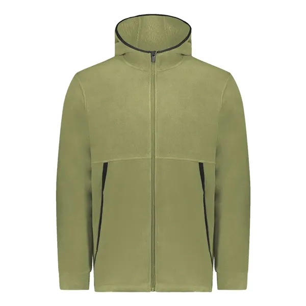 Augusta Sportswear Polar Fleece Hooded Full-Zip Jacket... from ASI 84358 S&S Activewear