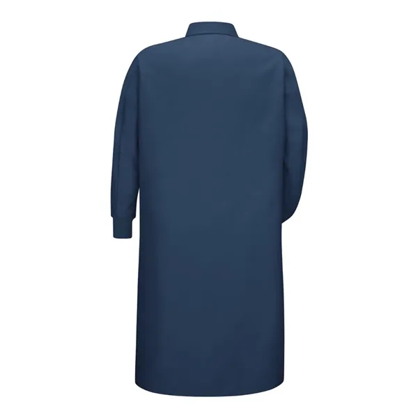 Red Kap Gripper-Front Pocket-Less Butcher Coat With Knit ...... from ASI 84358 S&S Activewear