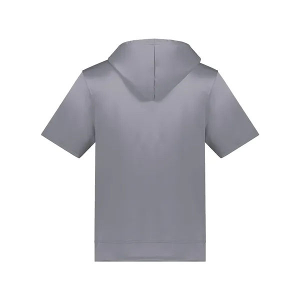 Augusta Sportswear Fleece Short Sleeve Hooded Pullover... from ASI 84358 S&S Activewear