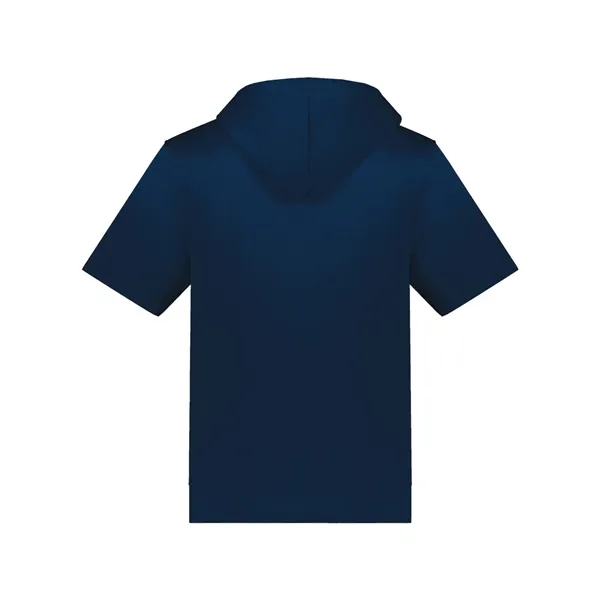 Augusta Sportswear Fleece Short Sleeve Hooded Pullover... from ASI 84358 S&S Activewear