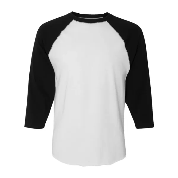 Vintage Fine Jersey 3/4 Sleeve Baseball Shirt... from ASI 84358 S&S Activewear