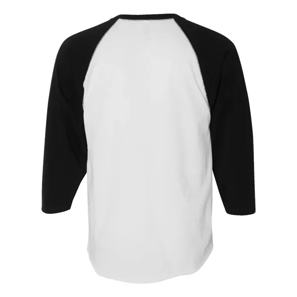 Vintage Fine Jersey 3/4 Sleeve Baseball Shirt... from ASI 84358 S&S Activewear