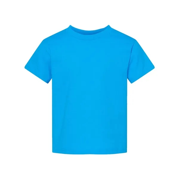 Youth, 5.5 oz. 100% cotton jersey knit short sleeve cotton T-Shirt.... from ASI 84358 S&S Activewear