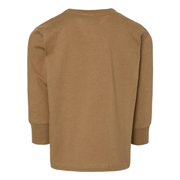 Rabbit Skins Fine Jersey Toddler Long Sleeve T-Shirt, blank.... from ASI 84358 S&S Activewear