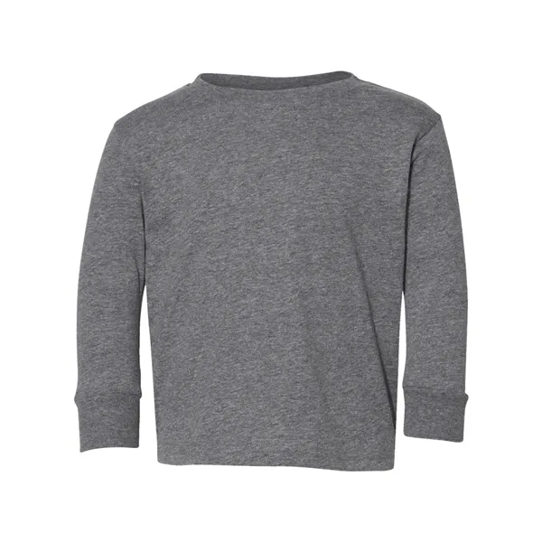 Rabbit Skins Fine Jersey Toddler Long Sleeve T-Shirt, blank.... from ASI 84358 S&S Activewear