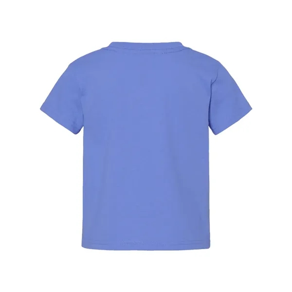 Toddlers 100% cotton jersey short sleeve T-shirt with ribbed crew neck.... from ASI 84358 S&S Activewear