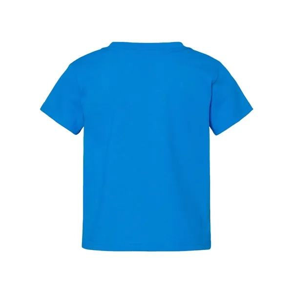 Toddlers 100% cotton jersey short sleeve T-shirt with ribbed crew neck.... from ASI 84358 S&S Activewear