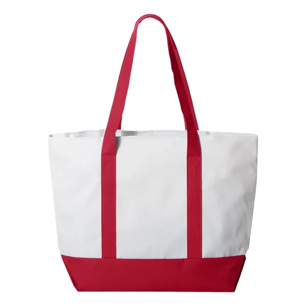 Zipper tote, blank.... from ASI 84358 S&S Activewear