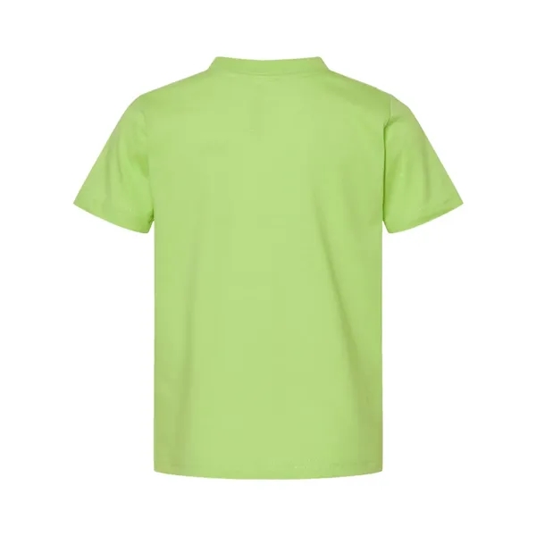Fine jersey toddler T-shirt in 100% combed ringspun cotton. Blank product.... from ASI 84358 S&S Activewear