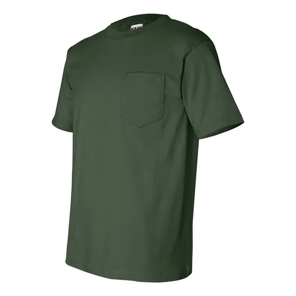 Adult USA made heavyweight 100% cotton short sleeve t-shirt with a... from ASI 84358 S&S Activewear